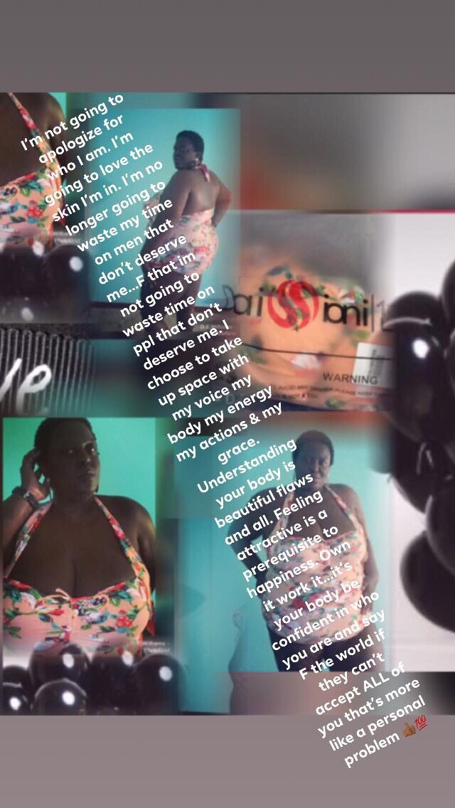 dewilliams29's tweet photo. I’m not going to apologize for who I am. I’m going to love the skin I’m in. 👍🏾💯 #fat #fatsion #plussizefashion #plussize #fatacceptance #fatpositive #fatgirlfashion #whatfatgirlsactuallywear #embraceyourbody #loveyourself #daisioni #bathingsuit https://t.co/JwoXZAZ5Yb