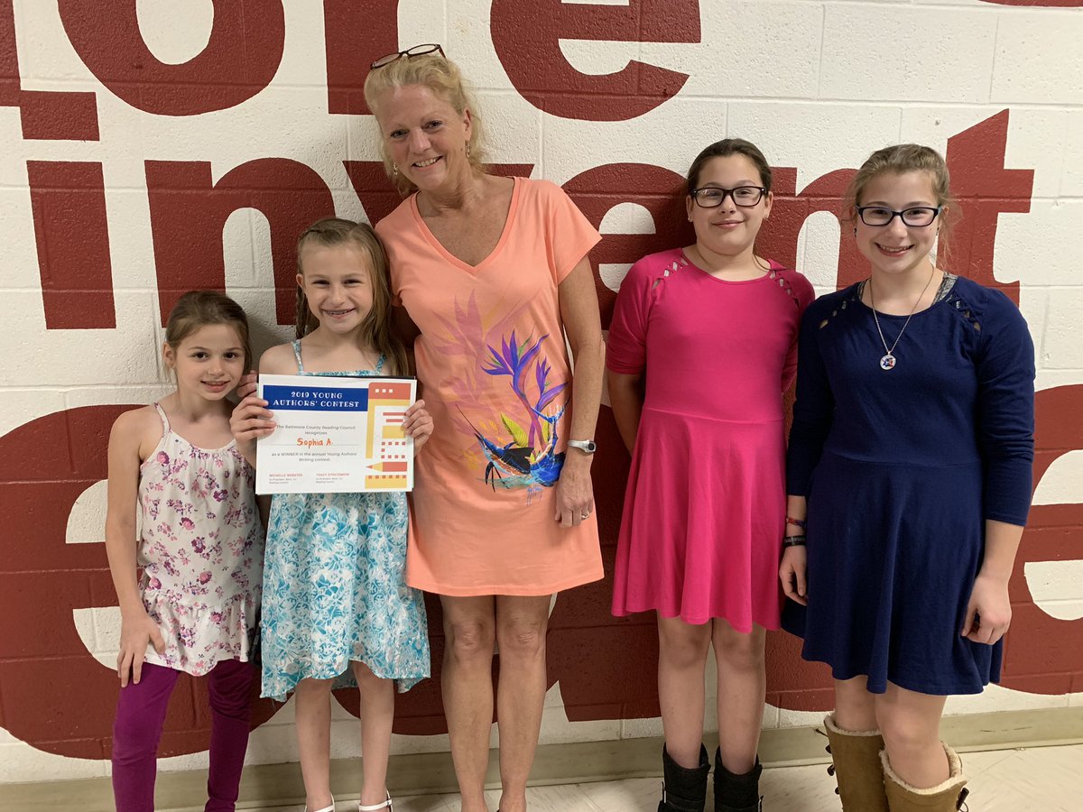 Congratulations to Woodholme’s Young Author winner!  ✏️📖🚀 
Thank you <a href="/BCReadCouncil/">BaltoCoReadCouncil</a> for recognizing our students!
