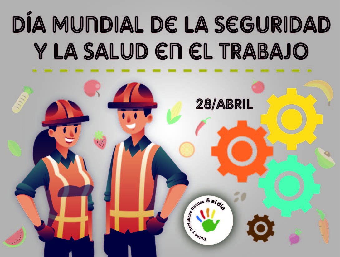 5aldiaspain's tweet photo. Hoy nos unimos al #DíaMundialdelaSeguridadylaSaludenelTrabajo cuya finalidad es la de promover en todo el mundo la prevención de daños a la salud ocasionados por accidentes o enfermedades derivadas del trabajo ⛑🧰 #FelizDomingo https://t.co/OZRkGkvcUE