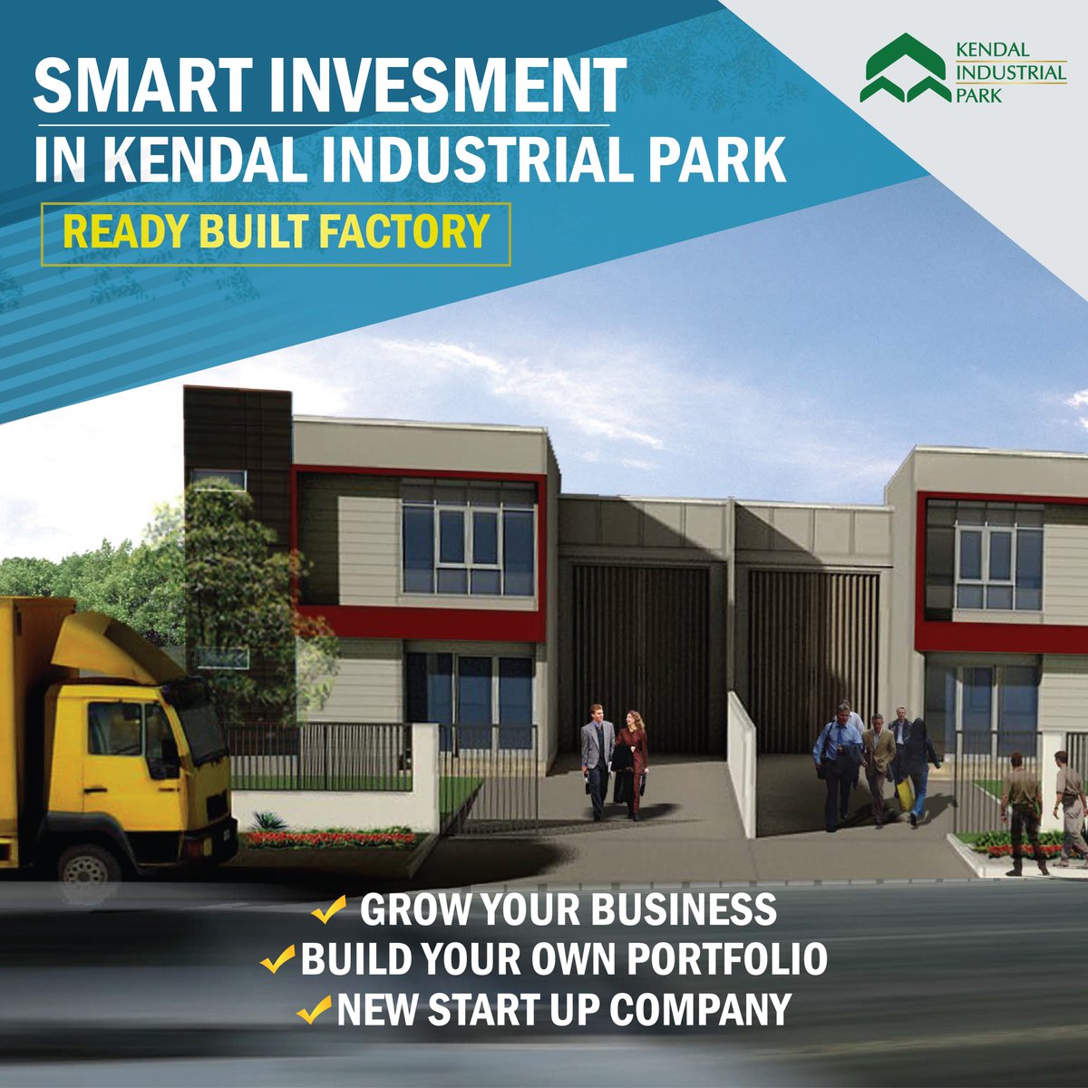 KIK_kendal's tweet photo. Smart Investment through our Ready Built Factory.

✓ grow your business
✓ Built your own portfolio
✓ new start-up company

Limited stock is available for sale and rent.
#kendalindustrialpark #kawasanindustrikendal #RBF #readybuiltfactory #warehouse #laboratorium #office https://t.co/zFZW4hasP6