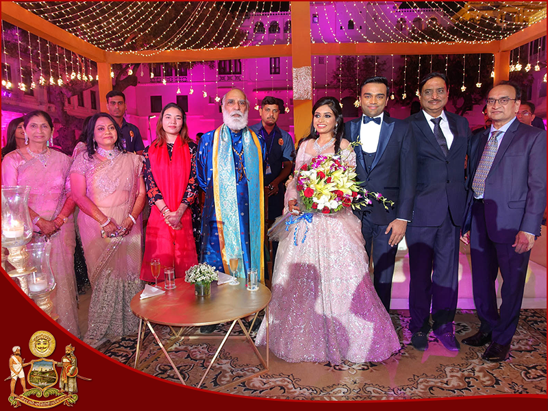 ArvindSMewar's tweet photo. It was a delight for me to attend the sangeet ceremony in celebration to the wedding of Stuti and Vivek at Zenana Mahal. #WeddingCeremony #Delight #Udaipur #Rajasthan https://t.co/SVpJNBDsXi