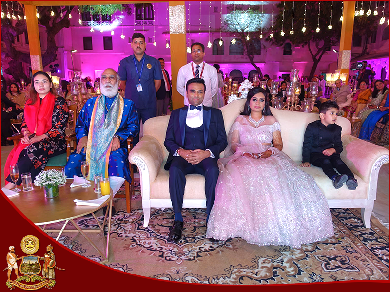 ArvindSMewar's tweet photo. It was a delight for me to attend the sangeet ceremony in celebration to the wedding of Stuti and Vivek at Zenana Mahal. #WeddingCeremony #Delight #Udaipur #Rajasthan https://t.co/SVpJNBDsXi