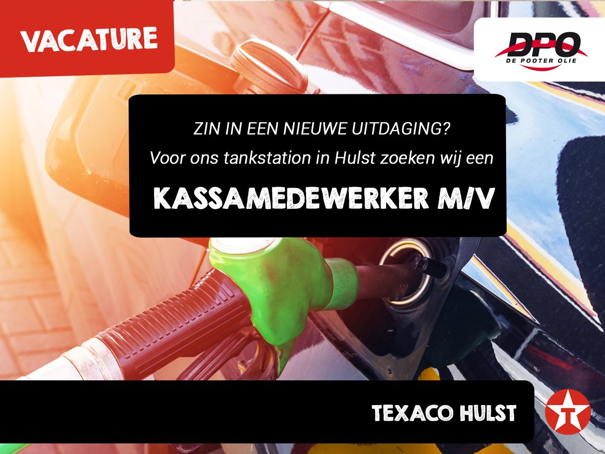 Wil jij flexibel werken en als kassamedewerker aan de slag? Sluit je dan aan bij ons team! Voor ons tankstation in Hulst zijn wij op zoek naar een vrolijke kassamedewerker. Ben jij de geschikte kandidaat? depooterolie.nl/contact/vacatu… #vacature #hulst