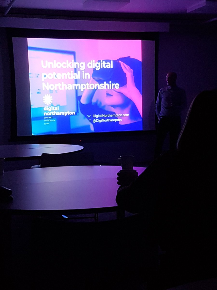 Just starting off <a href="/DigiNorthampton/">Digital Northampton</a>  early bird this morning