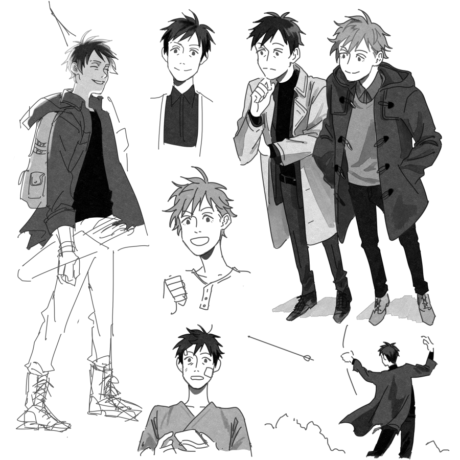 accumulated doodles o|-< 