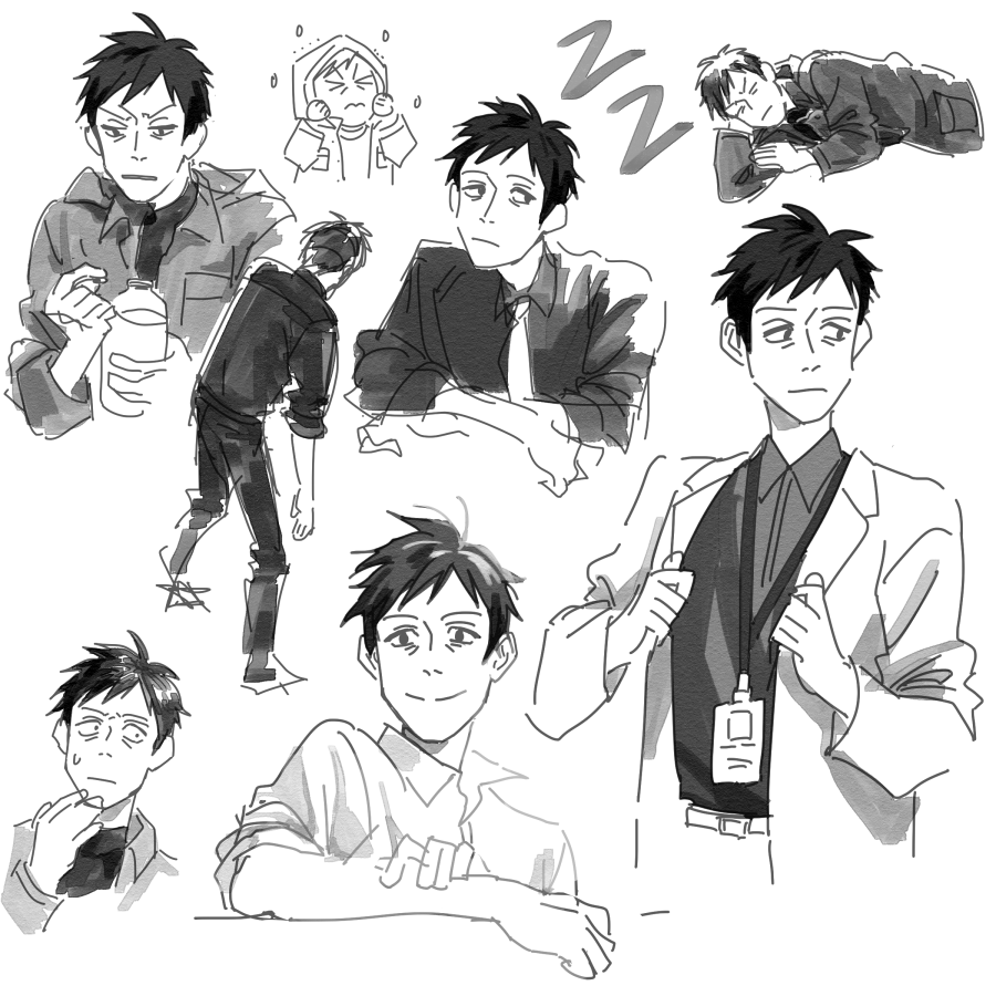 accumulated doodles o|-< 