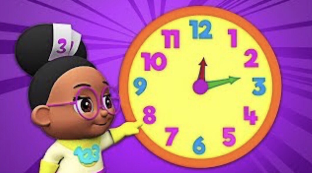 Are your little super heroes ready to learn to Tell the Time? Great, let’s go! Join Millie Maths &amp; enjoy her fun mission. Download COPPA compliant <a href="/ToonGoggles/">Toon Goggles</a> from Google Play or the App Store #tellthetime #learningisfun #missionstolearn #preschool #kindergarten #earlylearning