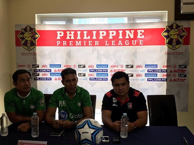 The first pre-Match press conference for the @philippinepremierleague. GAU vs <a href="/mendiolafc/">Mendiola FC 1991</a>. bit.ly/2W6WfuB
