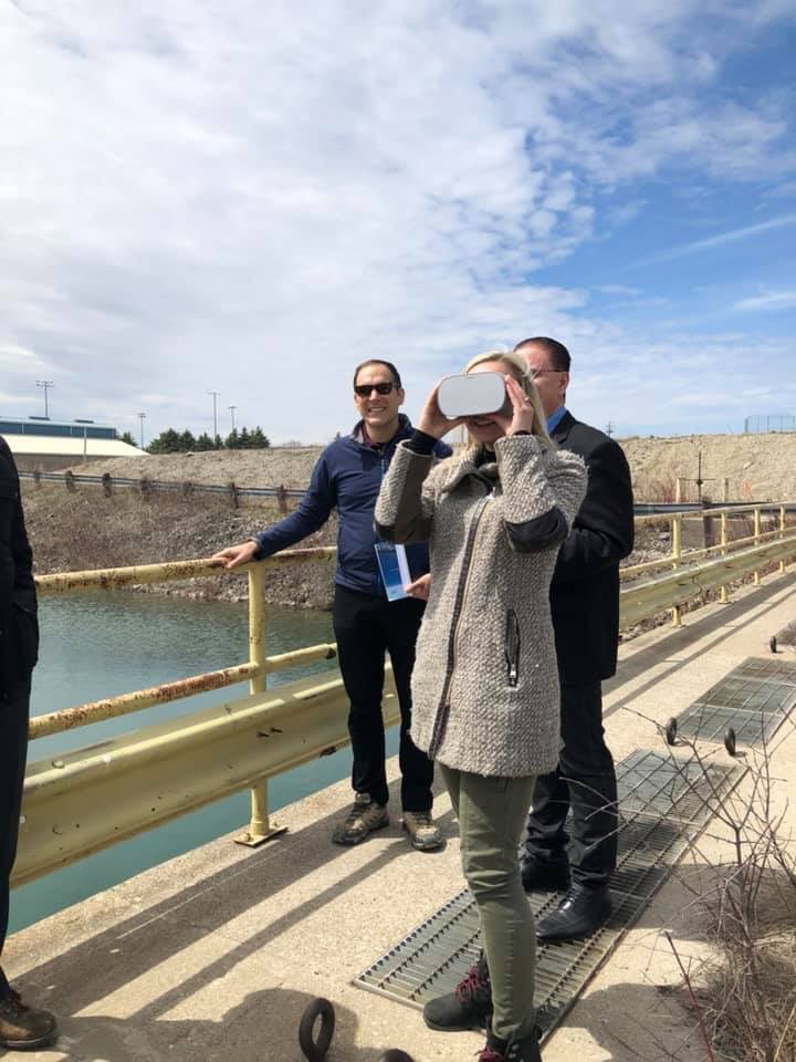 KingaSurmaMPP's tweet photo. Spent some time today with MPP @RudyCuzzetto in his riding discussing future growth, development and transportation needs in #Mississauga lakeshore. #onpoli https://t.co/MJiemGH3VS