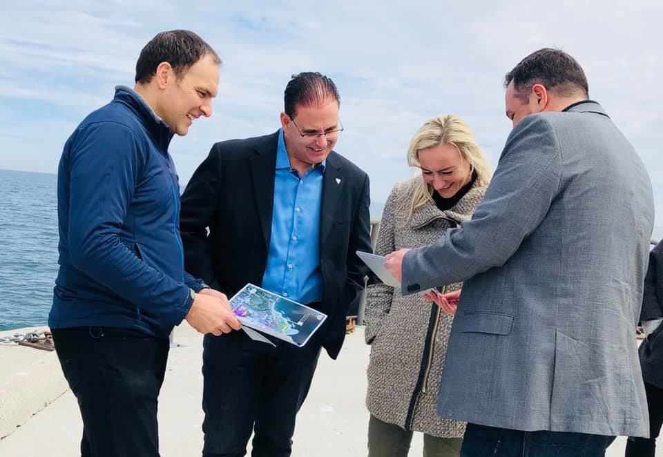 KingaSurmaMPP's tweet photo. Spent some time today with MPP @RudyCuzzetto in his riding discussing future growth, development and transportation needs in #Mississauga lakeshore. #onpoli https://t.co/MJiemGH3VS