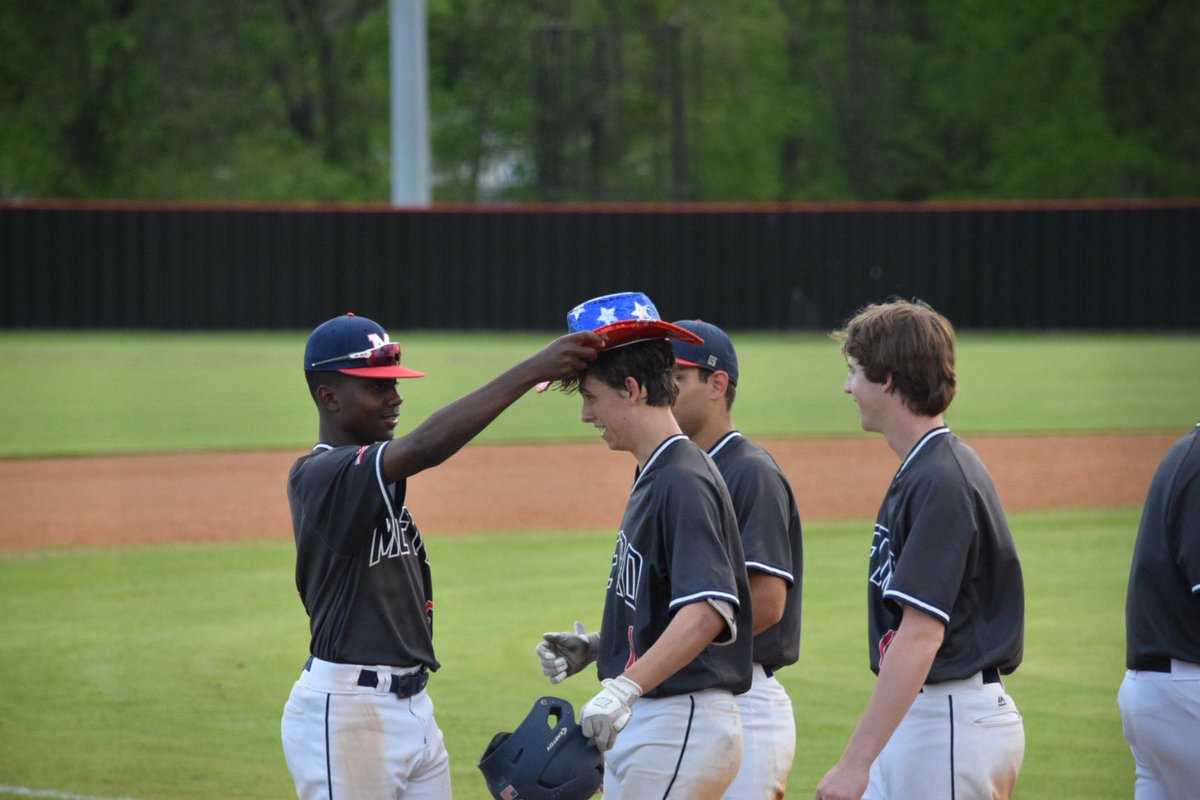 metrocabaseball's tweet photo. Pats are district champs again! 2 big wins today against Locust Grove. On to Regionals. Regionals will be announced Monday! #BB4A #Prov17:17 #gopats https://t.co/mYei4BFGYk