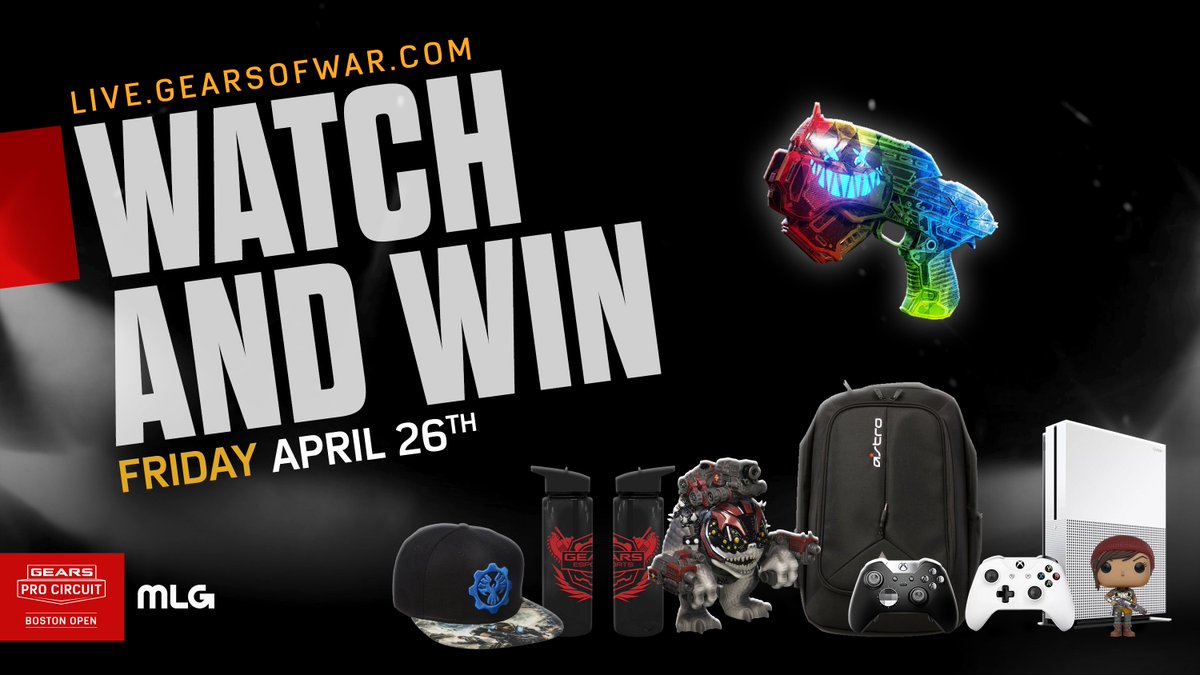 GearsEsports's tweet photo. Let's hear it in the chat as we get the first day of the #GearsBoston Season 2 Finals started RIGHT NOW!
➡️ https://t.co/6Rp7mmPuYq

Watch live to claim new FREE weapon skins including the first ever Creepy Clown skin! https://t.co/4Os9tDsYRi