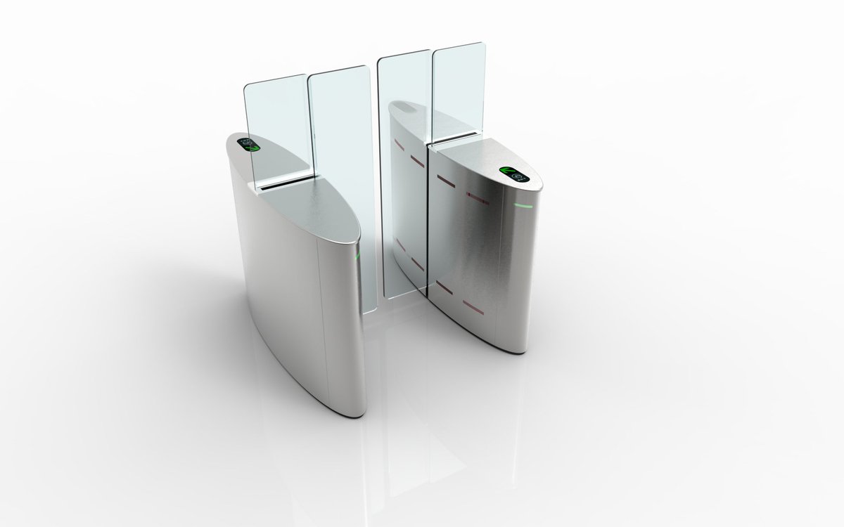 Access control system - turnstile gate,help people pass in order. Support card, ticket and fingerprint recognized pass through. tenetparking.com