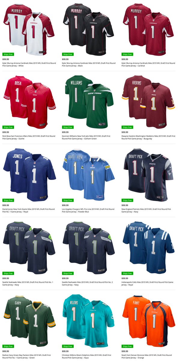 2019 nfl jerseys