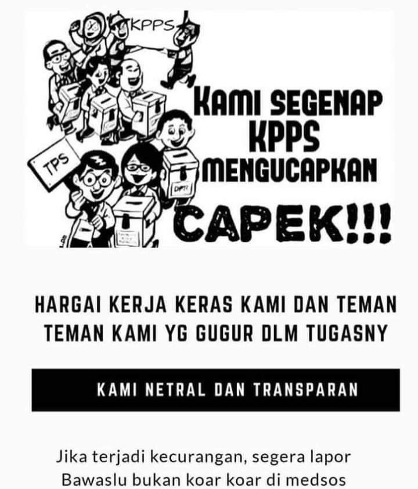 Putra_PRP's tweet photo. Mari kita doakan KPPS dan aparat yang gugur dalam menjalankan tugasnya agar diberi kelapangan kubur

#AyoJumatanBersama https://t.co/Q9UIYvg5VE