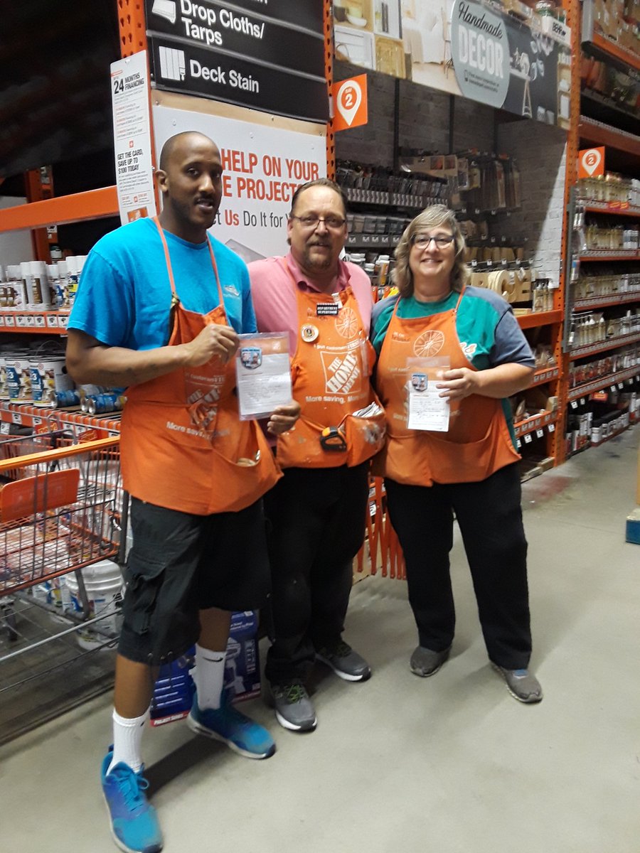 D 24 Supervisor Mitch recognizing freight Deb and Cliff for keeping dept in-stock. <a href="/CrickettSurls/">Crickett Surls</a> <a href="/susanbegert/">Sue</a>