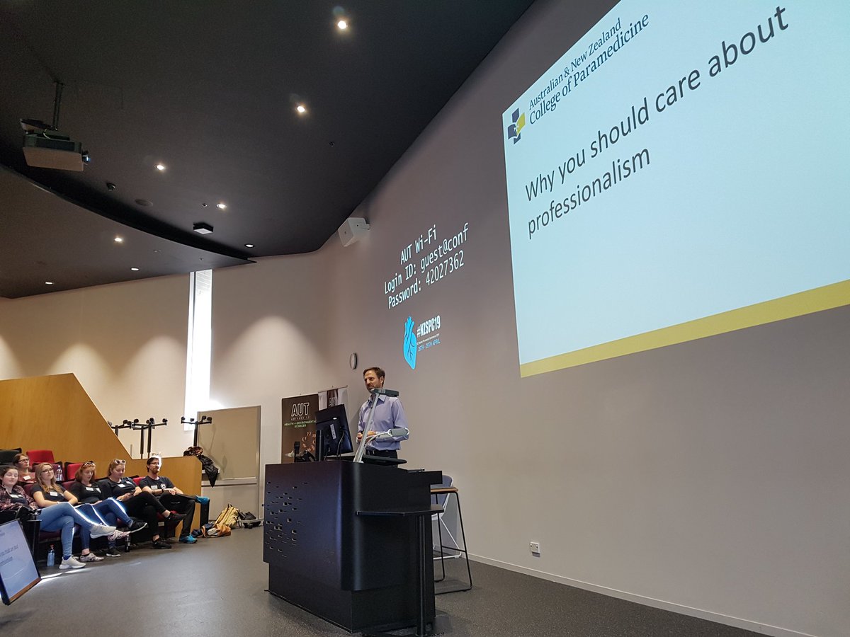 AUT Paramedicine tweet media