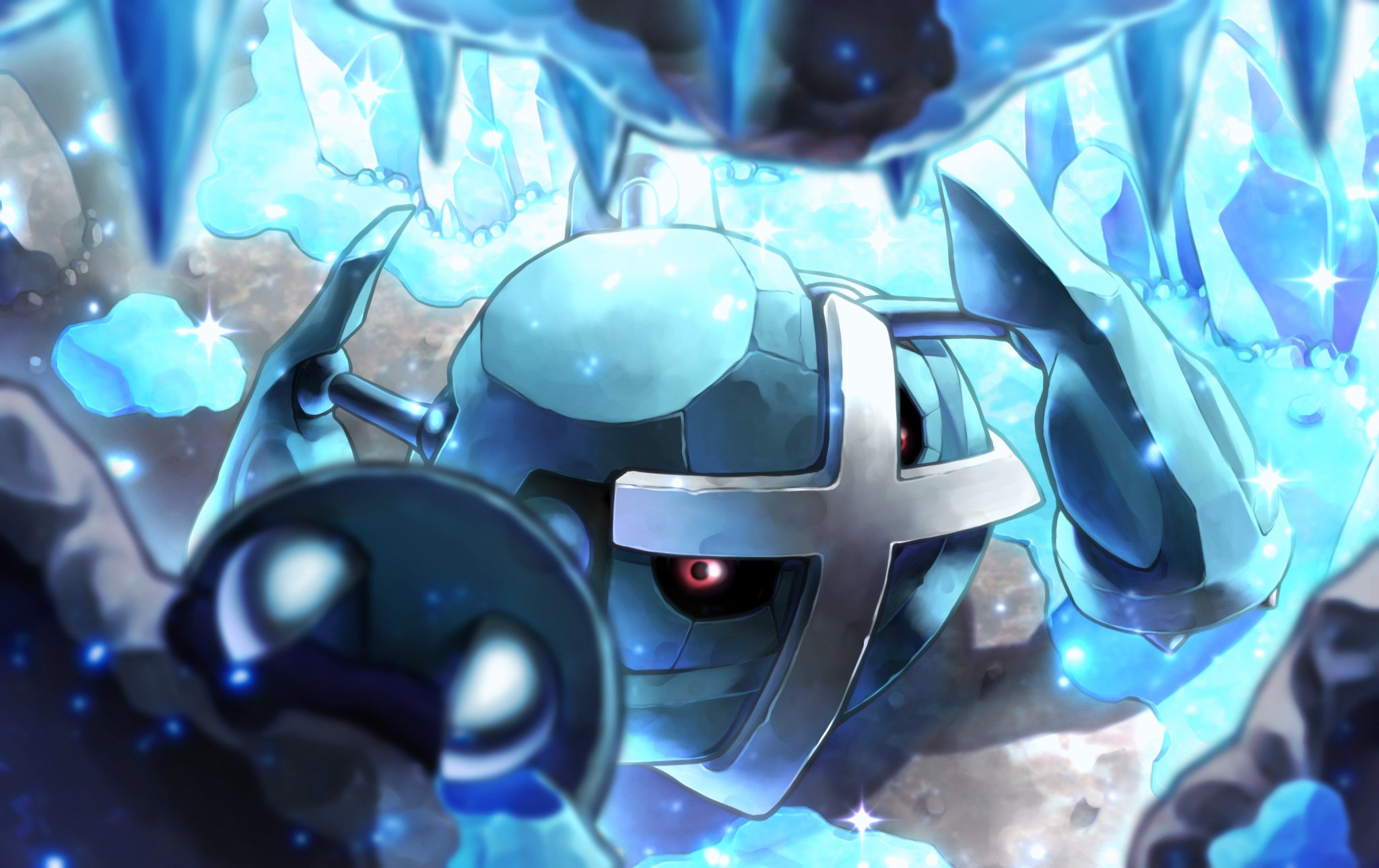 Rlyo Illustrator Twitterren ポケモンカードゲームイラストグランプリに応募したメタグロス 一次通らなくて残念 ポケカigp ポケカ ポケモン