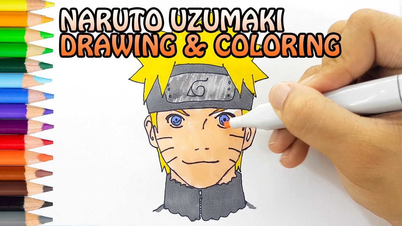 How to draw Naruto Uzumaki