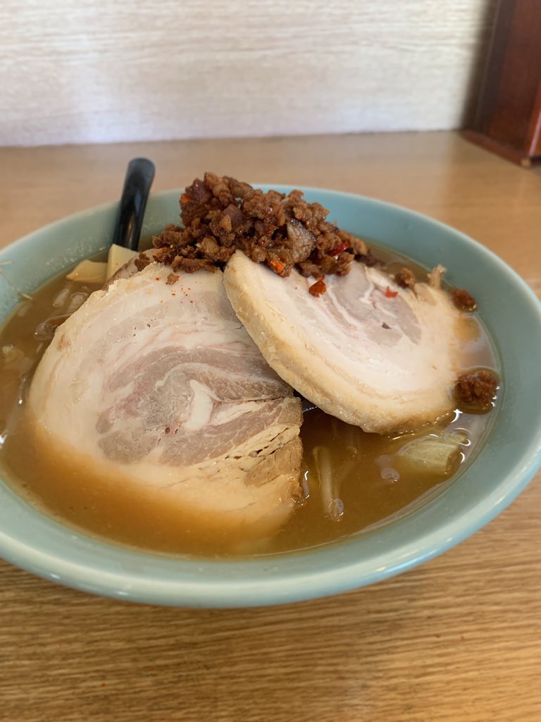 Ramen Hunter Moto3 福野言うたらマリモやちゃねwww 言いたいだけ サッポロラーメンマリモ 味噌 ラーメン にチャーシュー2枚 ピリ辛挽肉 麺硬め ピリ辛味噌ラーメン O 刻みニンニク入れて一味かけまくって完成 バターなしだとやっぱ醤油の方が Ramen Hunter Moto3 福野言うたらマリモやちゃねwww 言いたいだけ サッポロラーメンマリモ 味噌 ラーメン にチャーシュー2枚 ピリ辛挽肉 麺硬め ピリ辛味噌ラーメン O 刻みニンニク入れて一味かけまくって完成 バターなしだとやっぱ醤油の方が
