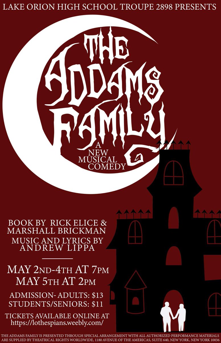 LOThespians's tweet photo. Please remember to buy your tickets in advance and mark your calendars for the musical next week!! https://t.co/D8kUZ61LNj