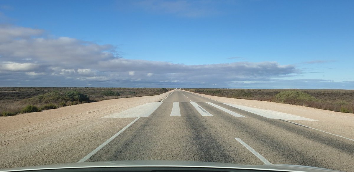 outbacktesla's tweet photo. Next time you are talking EVs and someone brings up crossing the Nullarbor, let them know EVs can do it with ease! Seriously, one of my easier drives and I know 5 others personally who have done it too. 1000's more soon! 😎
#EVeXploreAus #nullarbor #ElectricVehicles #tooeasy https://t.co/1O60nPlRPR