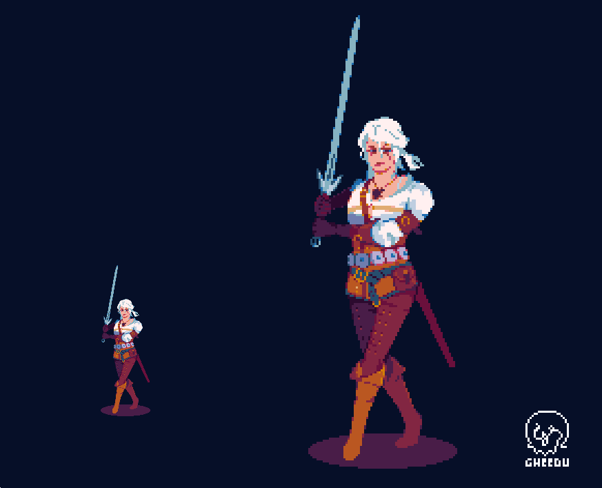 Ciri from The WItcher