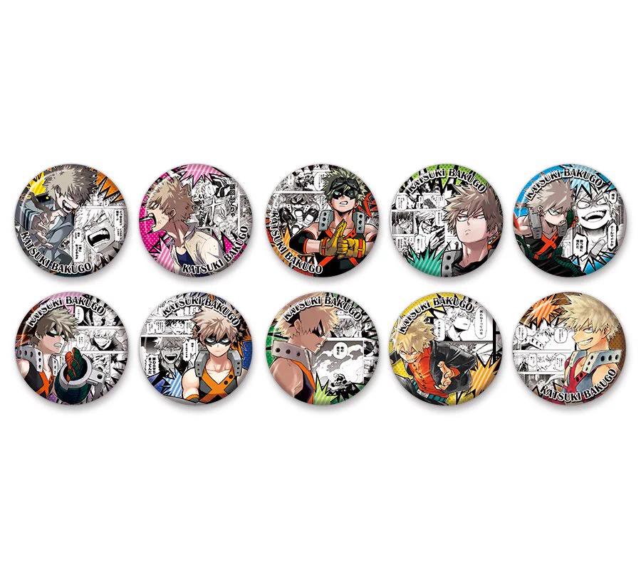 僕のヒーローアカデミア 爆豪勝己 原作コレクション缶バッジ 6弾 B 体操着 D5DShuRUEAAe2ta?format=webp&