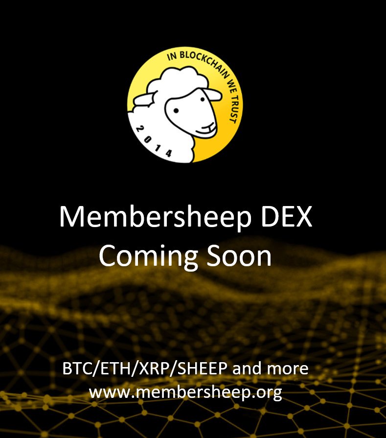 MembersheepB2B's tweet image. Membersheep DEX soon to be launched!