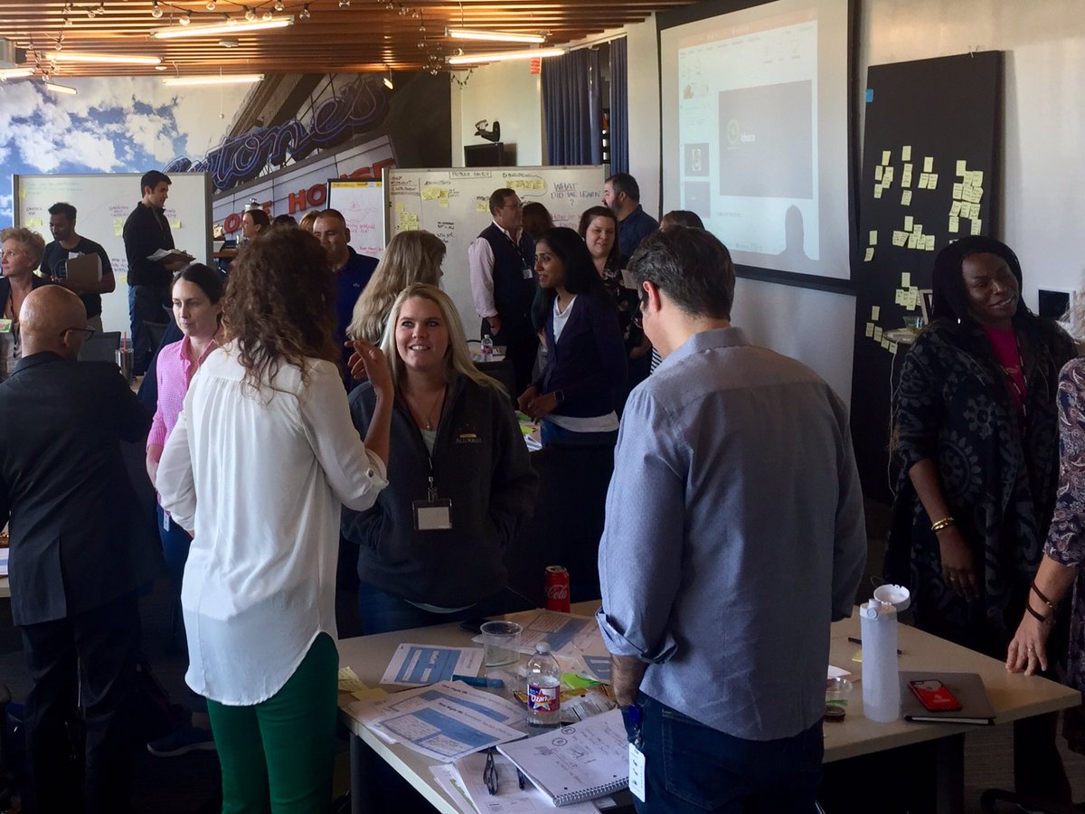 j_rakes's tweet photo. #Catapult3.0 class working thru some intense #designthinking exercises @CapitalOne taught by the amazing Holly Chasan-Young @Wonderboltlabs!! #SupplierDiversity https://t.co/QSFPOeU2ho