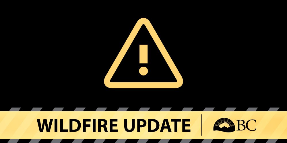 The #BCWildfire Service is responding to a new wildfire across the Fraser River from the community of #Lytton. Estimated at ~2 hectares in size, it's visible from Lytton, #BCHwy1 (the Trans Canada Highway), and nearby  communities. No structures are currently threatened.