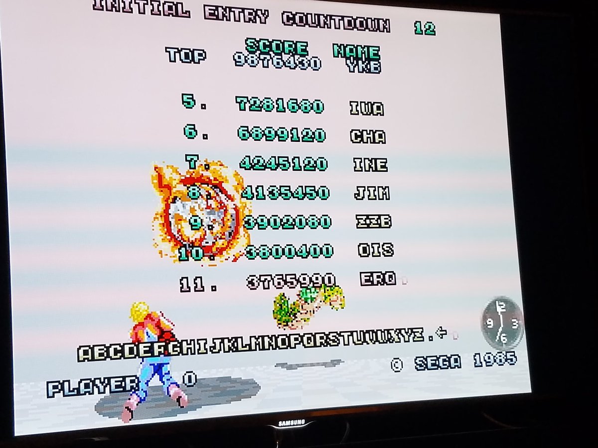 MightyQDawg's tweet image. #BeatMyScore #Shenmue #SpaceHarrier (#11, &quot;ERQ&quot;) #CCGOTM