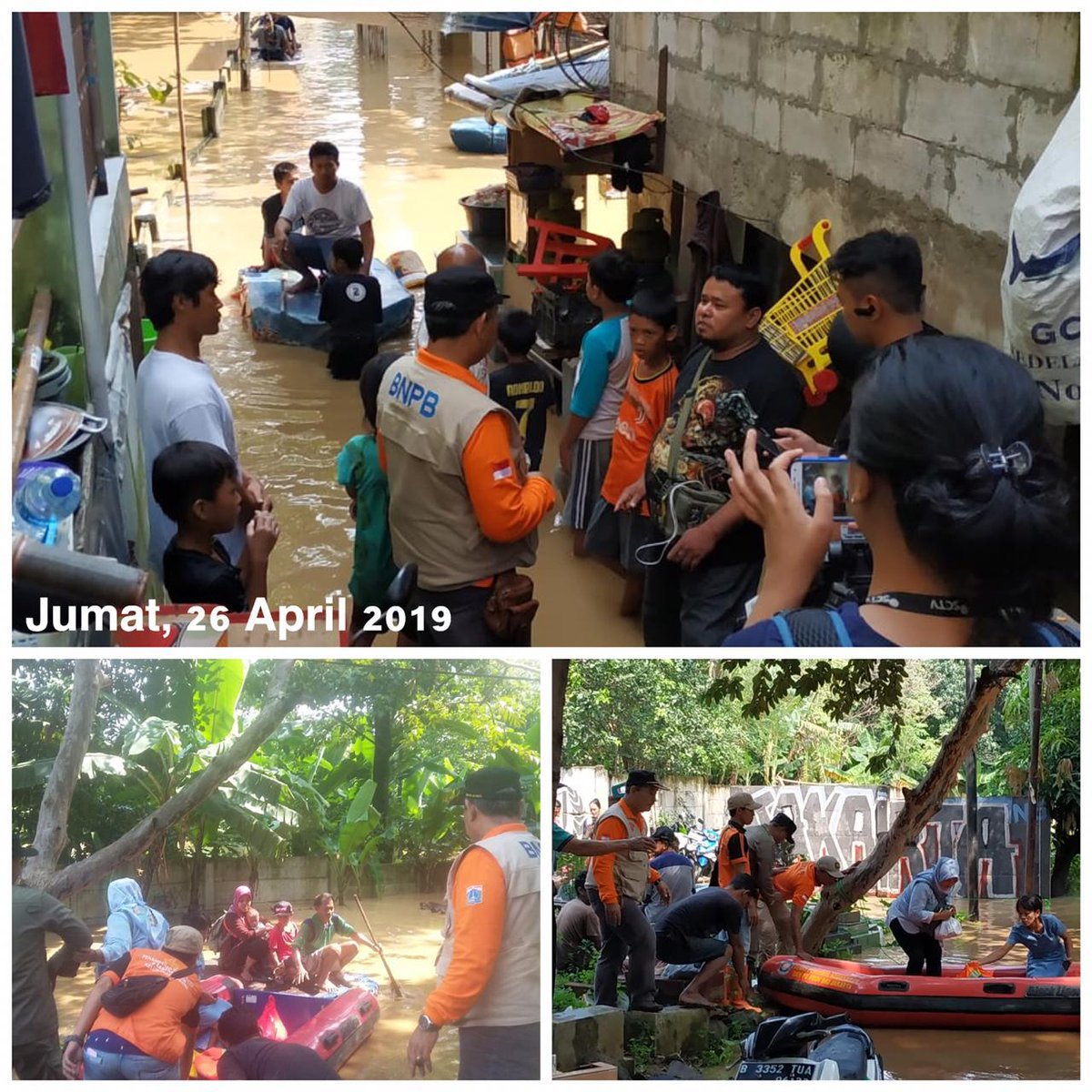 #OperasiSiagaIbukota
Proses Evakuasi Tim Gabungan Dinas Gulkarmat, BPBD, PPSU dan Tramtib DKI masih Berlangsung di RW. 01 dan RW. 02 Kelurahan Cawang, Jakarta Timur.