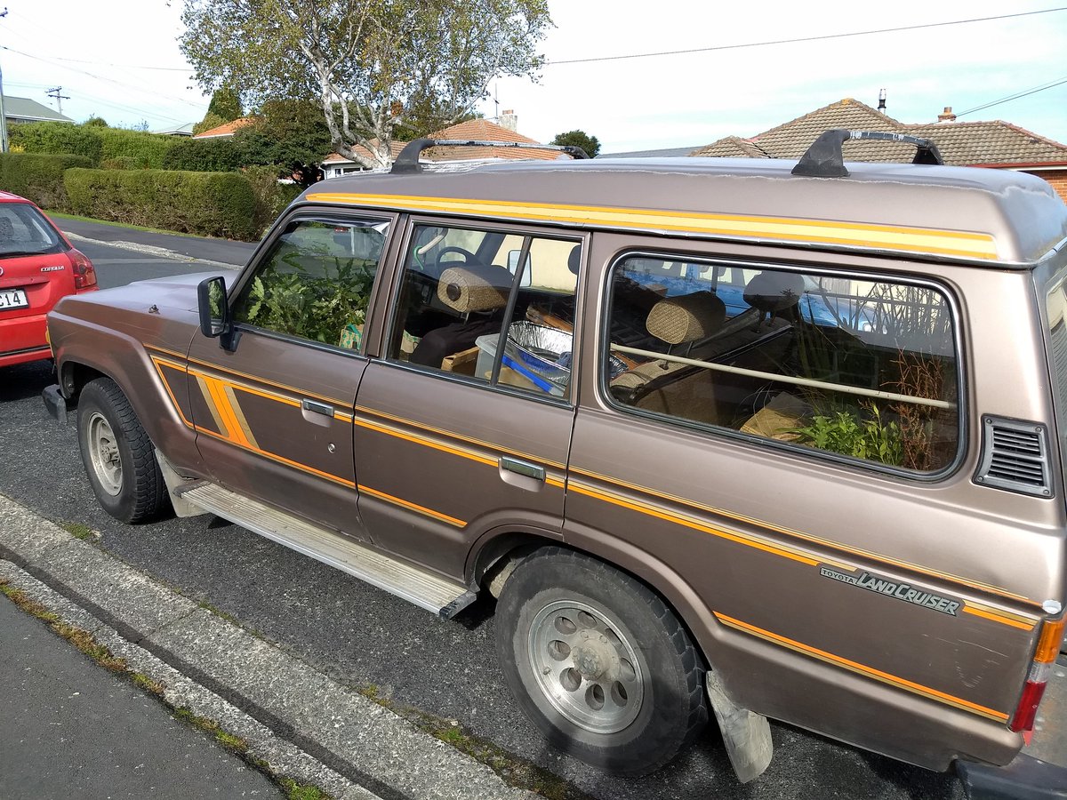 OPBG11's tweet photo. Always amazed how much stuff I can fit into our trusted old ute! Hang in there 'Eric the half bee' hope you will continue to be part of many adventures! https://t.co/O3mrH7RGfQ