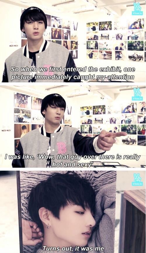 SATELITEJEON97's tweet photo. when you know jungkook spent too much time with jin 😆☺ #BBMAsTopSocial BTS @BTS_twt https://t.co/817RAQnzWD