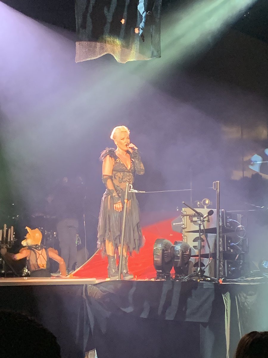 Tobes2015's tweet photo. A few pics from P!nks Denver show! She was amazing as always! Love the new album! https://t.co/MKPMQsTAon