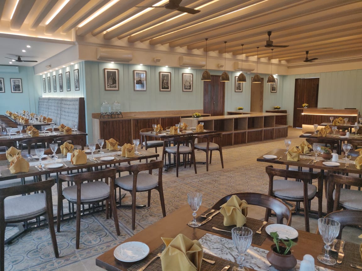 VyomDesign's tweet photo. We are honoured to be associated with one of Bangalore’s most beautiful and iconic #restaurants, Ebony Restaurant. Now open at Miraya Rose Annexe, Whitefield, #Bangalore.

Project: Ebony
Client: Aswati Inns Pvt. Ltd.
Architect: Kabir Hira
Furniture: https://t.co/EXqW0WLLXH https://t.co/rXRTemZofp