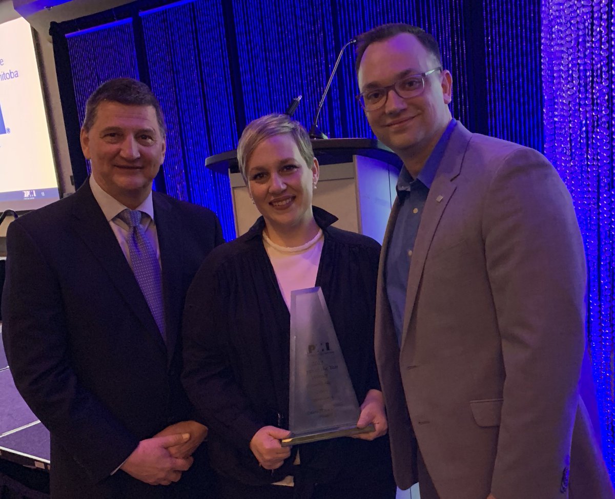 acpmnews's tweet photo. Ecstatic for winning the 2019 Manitoba Project of the Year Award with Celero for the ITSM Project.  @pmimanitoba's announcement at https://t.co/4bYgNcAZIj https://t.co/OFVLtYgEAV