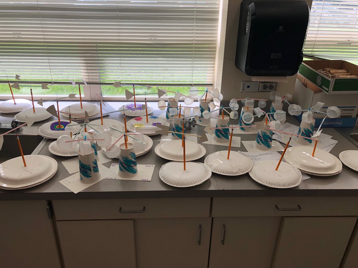 CCMSWildcats's tweet photo. Anemometers and wind vanes: science project based learning with Robertson. #CCMSLevelUp #BuildGBSD https://t.co/Oaz6mK2kzq