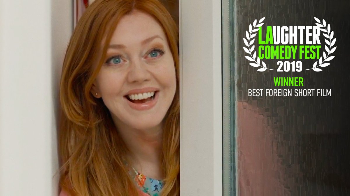 emilie_sheehan's tweet photo. Very pleased to say that the short film I wrote and made with very talented people including @BennettFox @dannypattison1 @Laurentyson1 won Best Foreign Short Film @LAComedyFest ! https://t.co/gcv4OVXuVH #sketchcomedy #comedywriter #womeninfilm https://t.co/jOHTATT79F