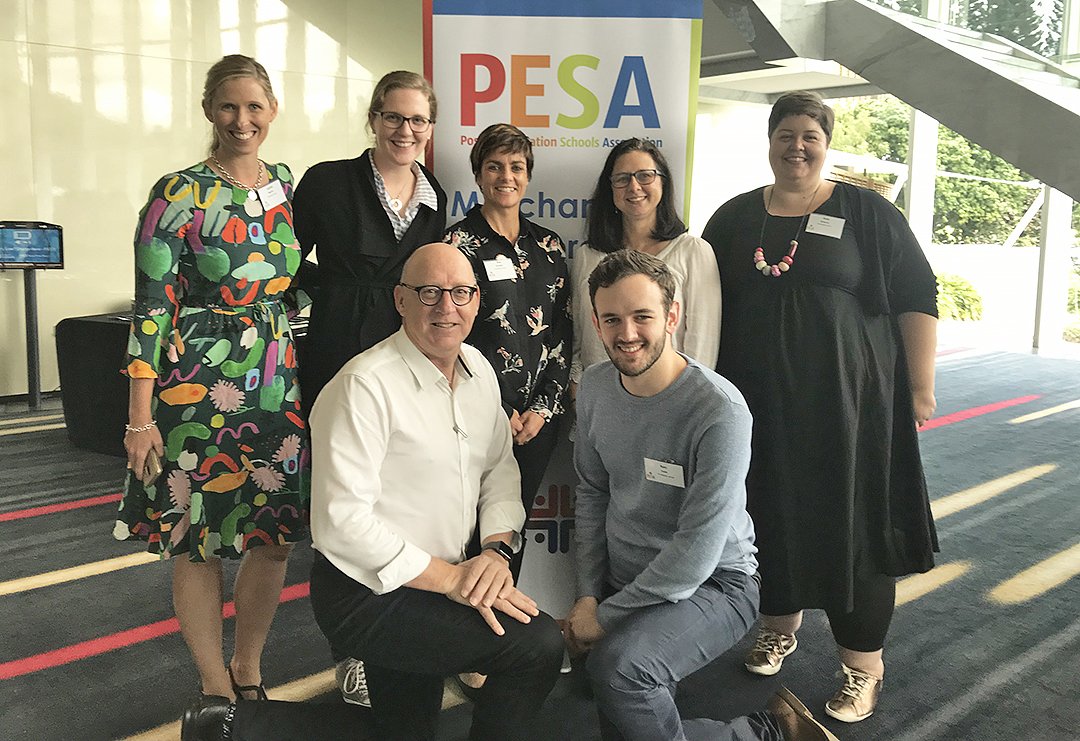 ahsbrisbane's tweet photo. We were thrilled to have 10 staff attend the @PESA_Aus #PESA2019 National Conference to learn, share & connect with like-minded individuals who are committed to playing a key role in the promotion of positive mental health within their school communities https://t.co/wnxXxUF0sT https://t.co/9nIIrjNPZV