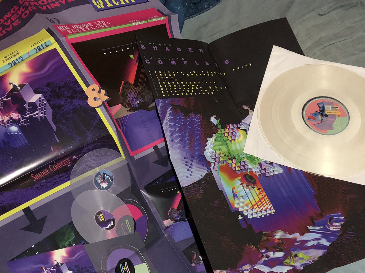 Thank you <a href="/AguirreRecords/">Aguirre Records</a> <a href="/ChronosCare/">Chronos & Vermilion</a> for the replacement LP and posters! 📺💿💎💜