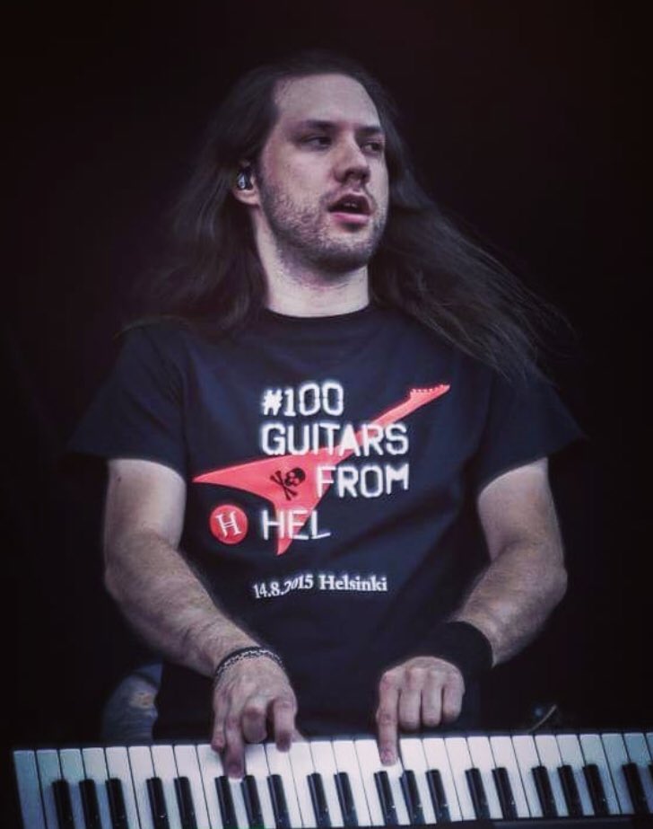Happy Metal Birthday to Janne Wirman     