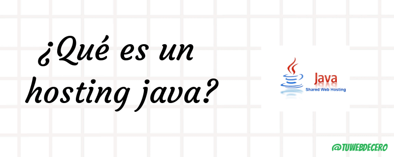 tuwebdecero's tweet image. Qué es un hosting Java #hostingjava #tuwebdecero blgs.co/V050Jb