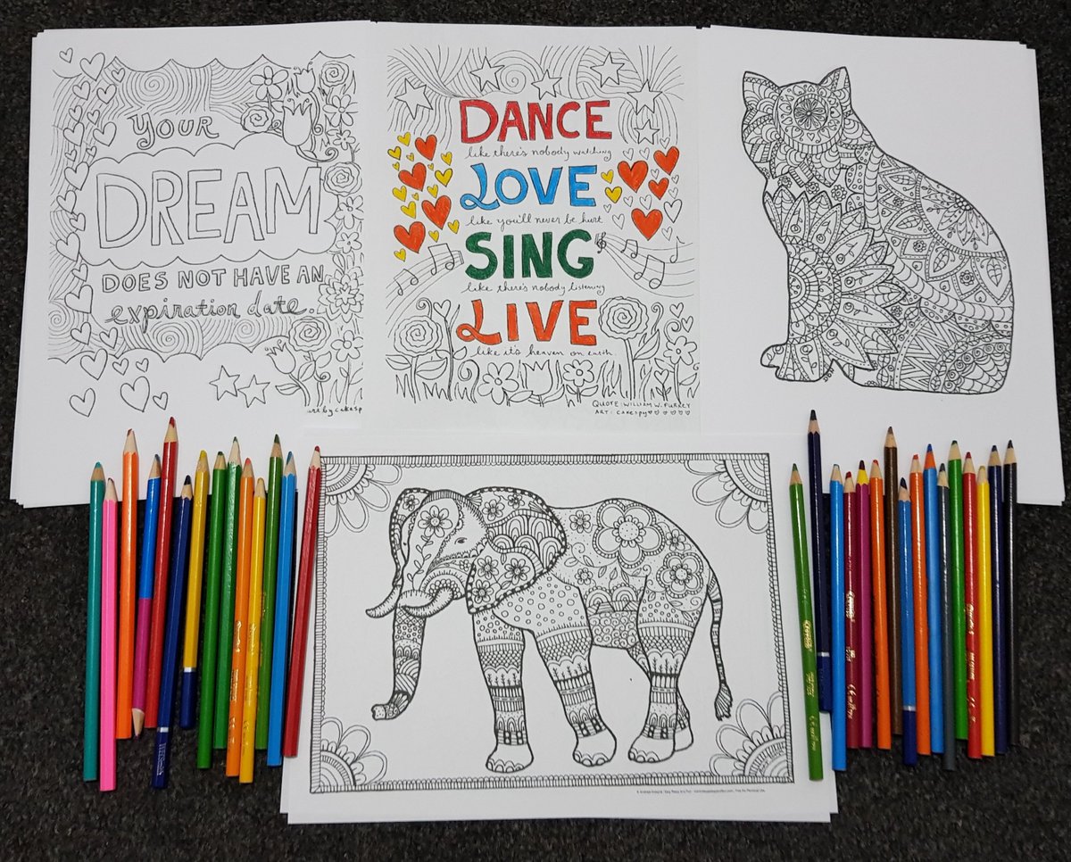 We're going to be doing some mindful colouring today at our drop-in session in Northwood Community Centre. Come along &amp; make some new friends. We will be there from 2pm until 3.30pm 🙂 #Mindfulness #ArtTherapy #Community #Kirkby