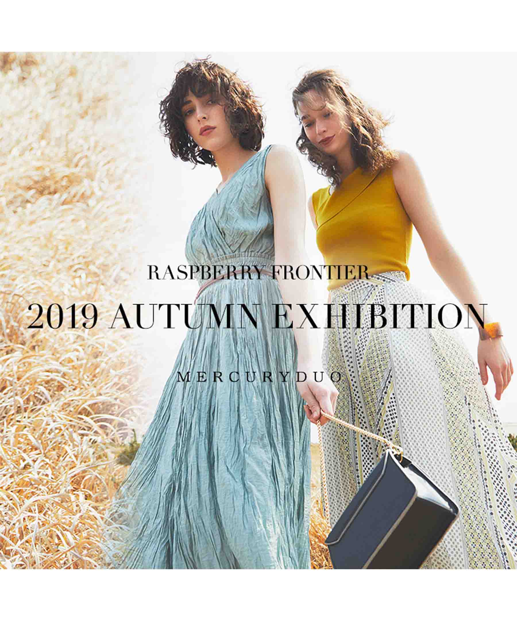 Mercuryduo Zozotown 19 Autumn Exhibition 速報 受注会ranking 1位 Fila Mercuryduo別注 ロゴ刺繍パーカー 2位 ボーダー切替レースプリーツスカート 3位 フラワープリントデザインシャーリングハイネックワンピース
