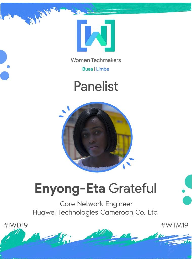 3ch310n's tweet image. Some of the keynote speaker, ...

If you are in #Buea tomorrow, 27th April, join our @WTMBuea ladies to celebrate women and their achievements. 

Event is open to all, no matter your field. Don't miss this, ...

 #IWD2019 #IWD19 #WomenInTech #TechWomen @gdgbuea #SiliconMountain