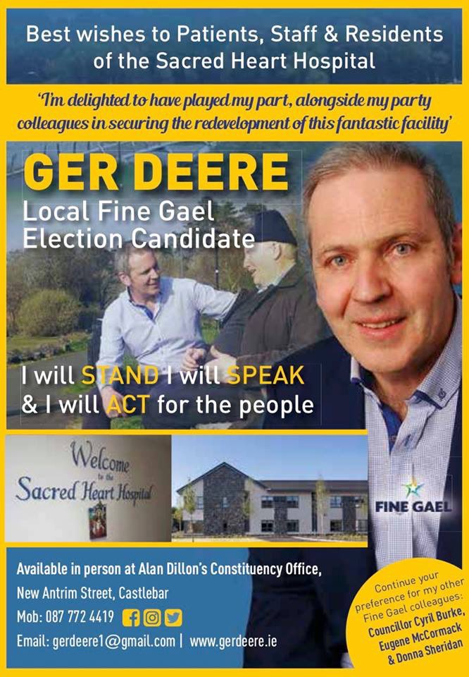 Ger Deere - Local Election Candidate - Fine Gael tweet media