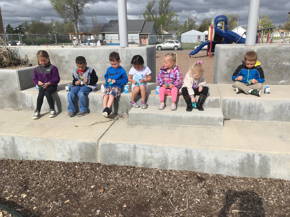 CrystalLHoffman's tweet photo. “Can we eat outside?” “Yes!” “Can we do the bike rodeo?” “Yes!”  #icandoit  #thisisourwork #yesday #prek https://t.co/YpSRWuK4mQ