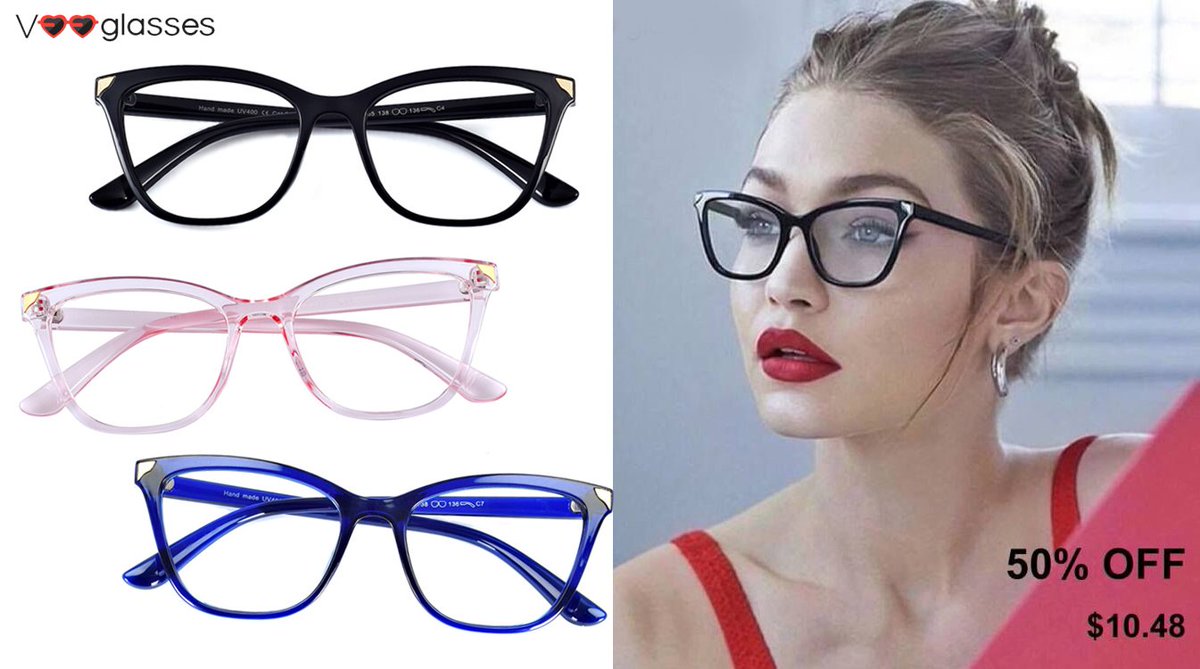 Veeglasses_'s tweet photo. We always need new glasses, especially in the refreshing spring.
LS031 | white,blue,tortoise,pink,black,other |
Frames 50%OFF + Lenses 50%OFF + Start at $4.95
https://t.co/Im75cWRmHo
#veeglasses #eyewear #glasses #wayfarer #frames #women #gift #fashion https://t.co/GiSpMiH2pm